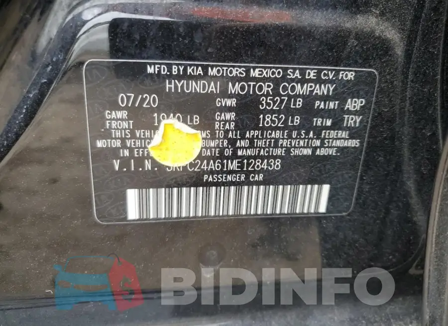 3KPC24A61ME128438 Photo# 12