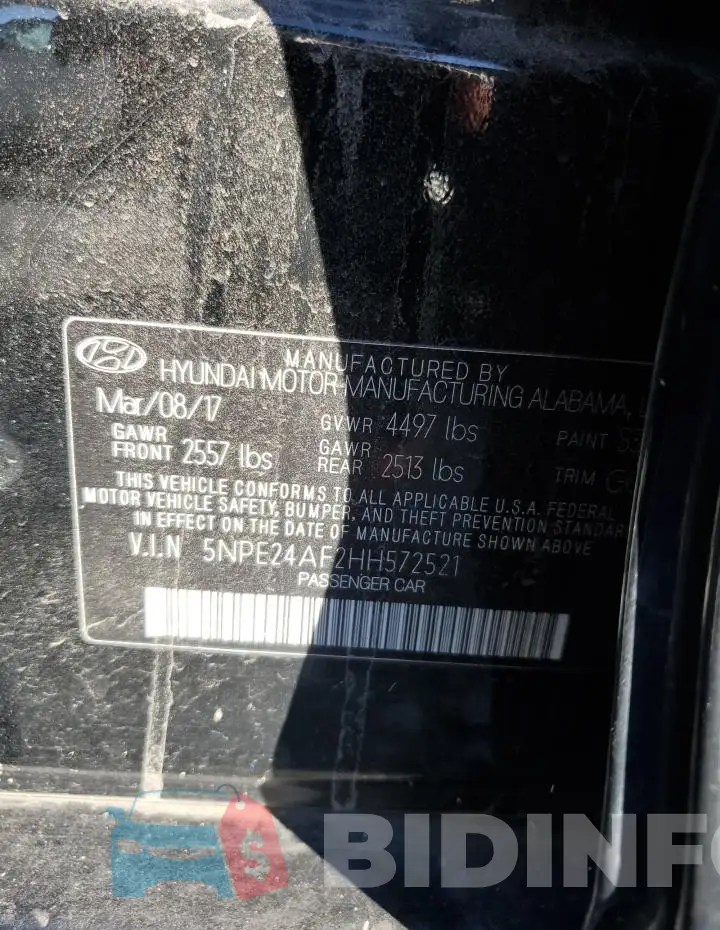 5NPE24AF2HH572521 Photo# 12