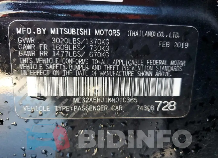 ML32A5HJ1KH010365 Photo# 13