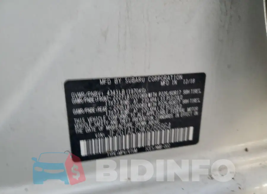 JF2GTAEC9K8288864 Photo# 13