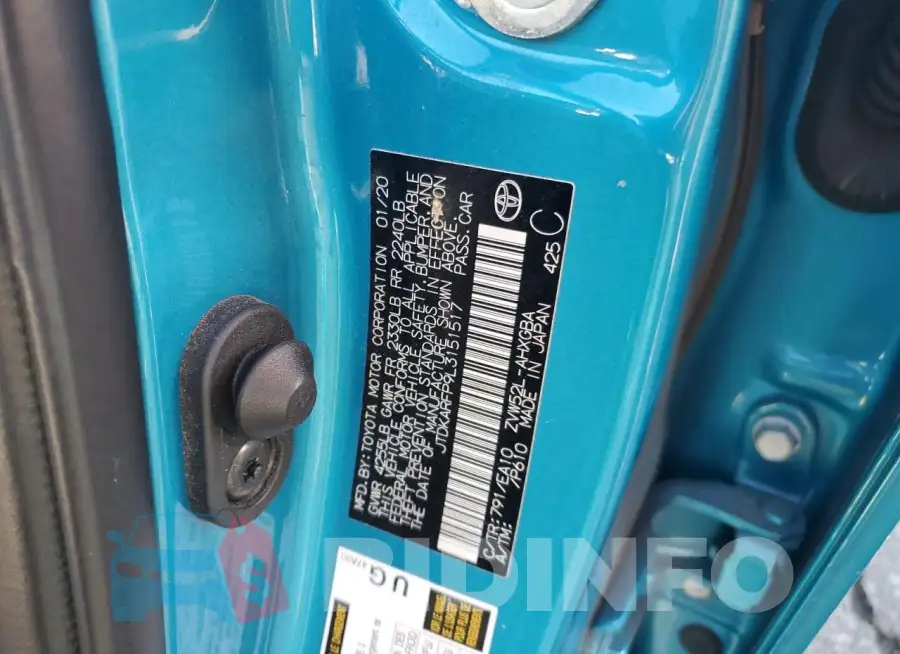 JTDKARFP9L3151517 Photo# 12
