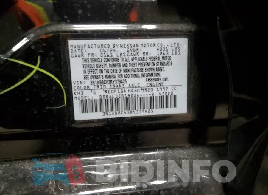 3N1AB8CV3RY379425 Photo# 13