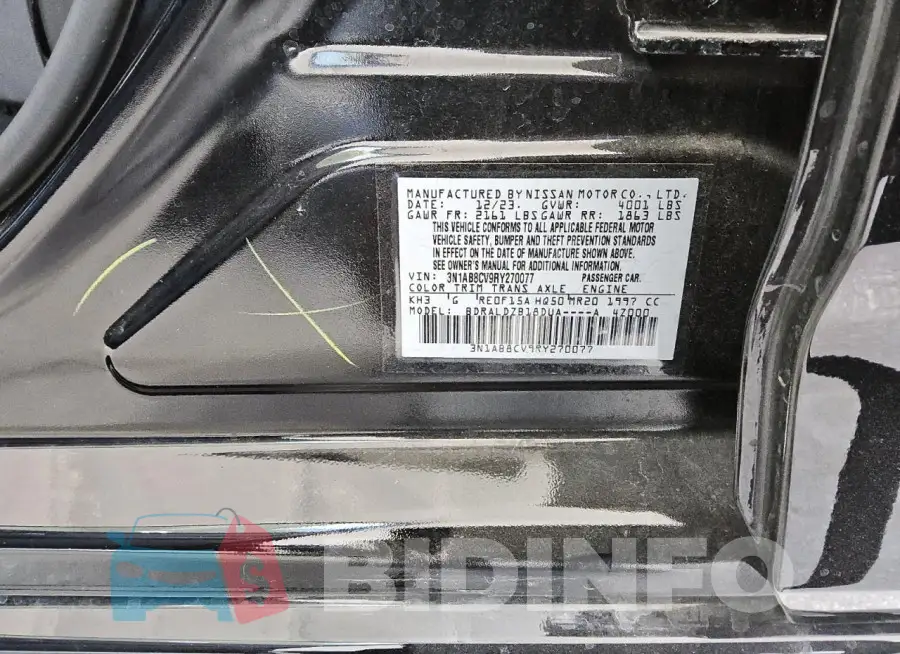 3N1AB8CV9RY270077 Photo# 13