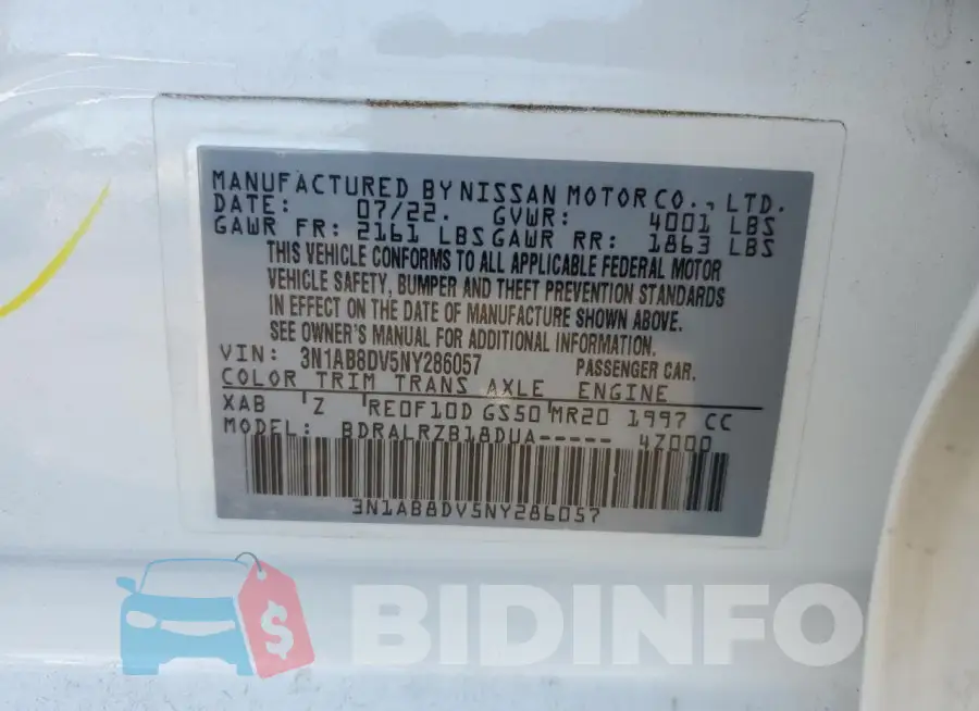 3N1AB8DV5NY286057 Photo# 12
