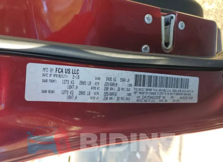1C4PJMDN4KD123787 Photo# 13