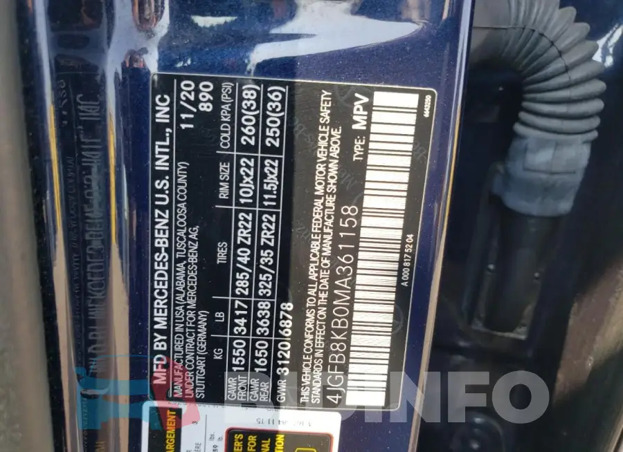 4JGFB8KB0MA361158 Photo# 13