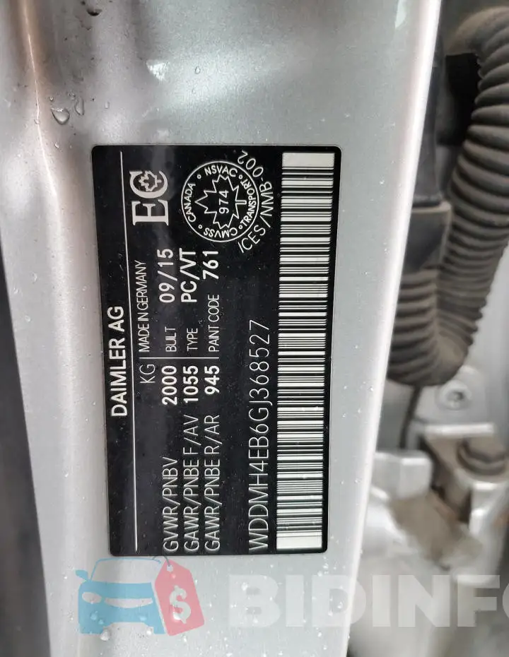 WDDMH4EB6GJ368527 Photo# 14