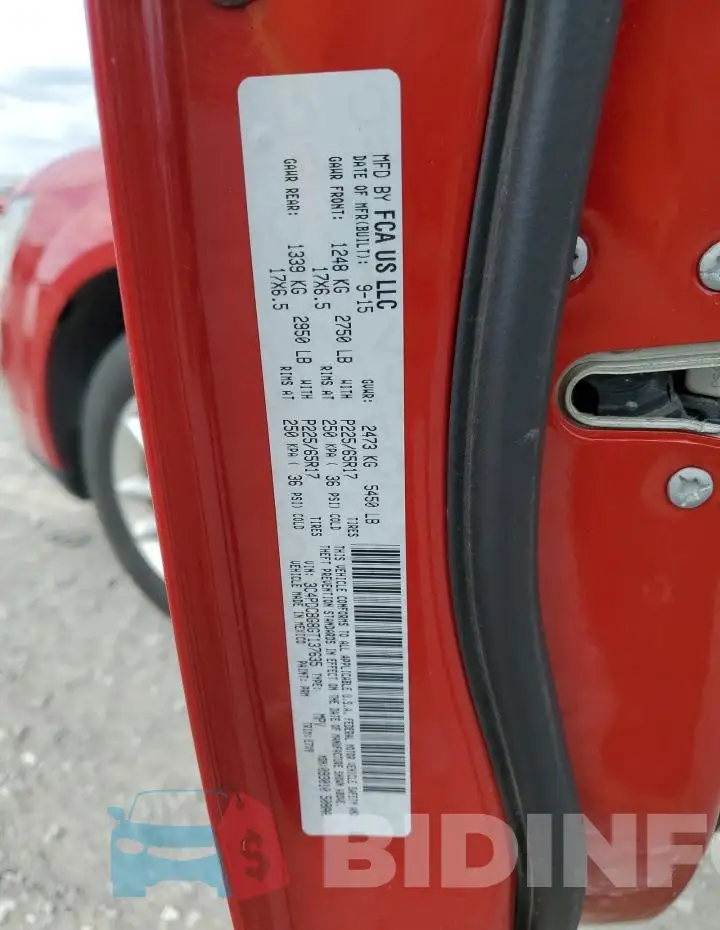 3C4PDCBG8GT137635 Photo# 13