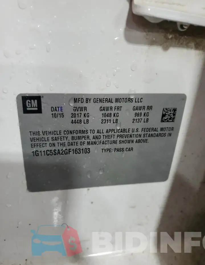 1G11C5SA2GF163103 Photo# 12
