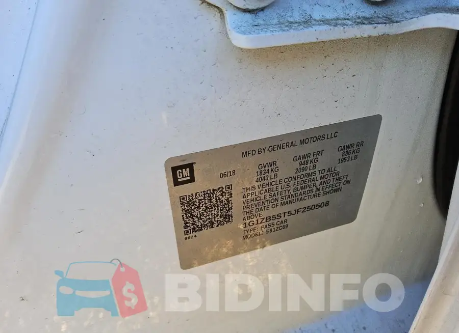 1G1ZB5ST5JF250508 Photo# 12