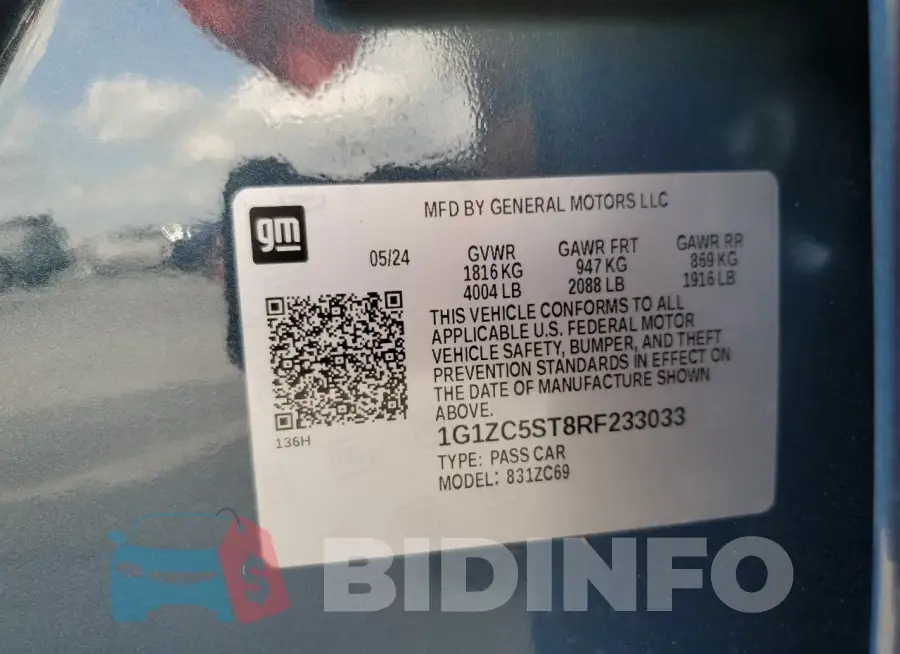 1G1ZC5ST8RF233033 Photo# 12