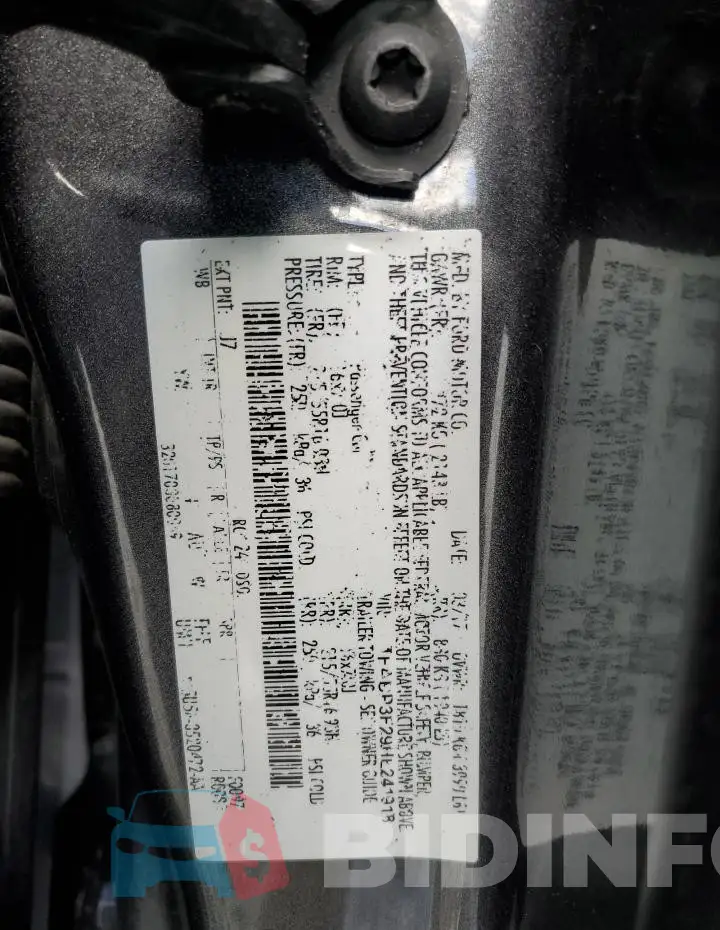 1FADP3F29HL241918 Photo# 12