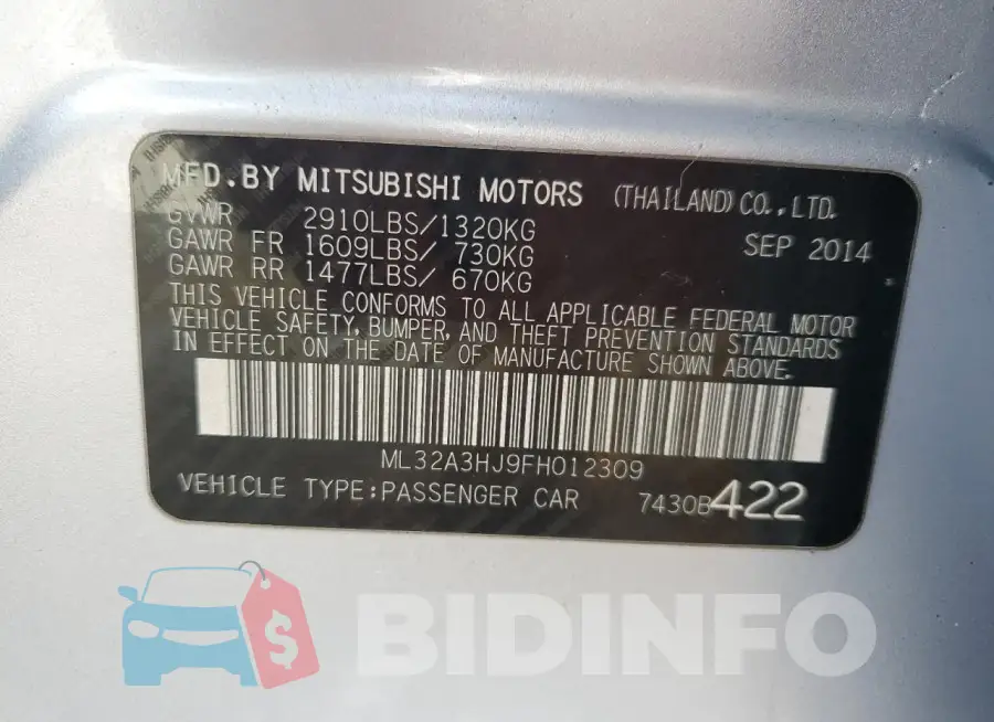 ML32A3HJ9FH012309 Photo# 12