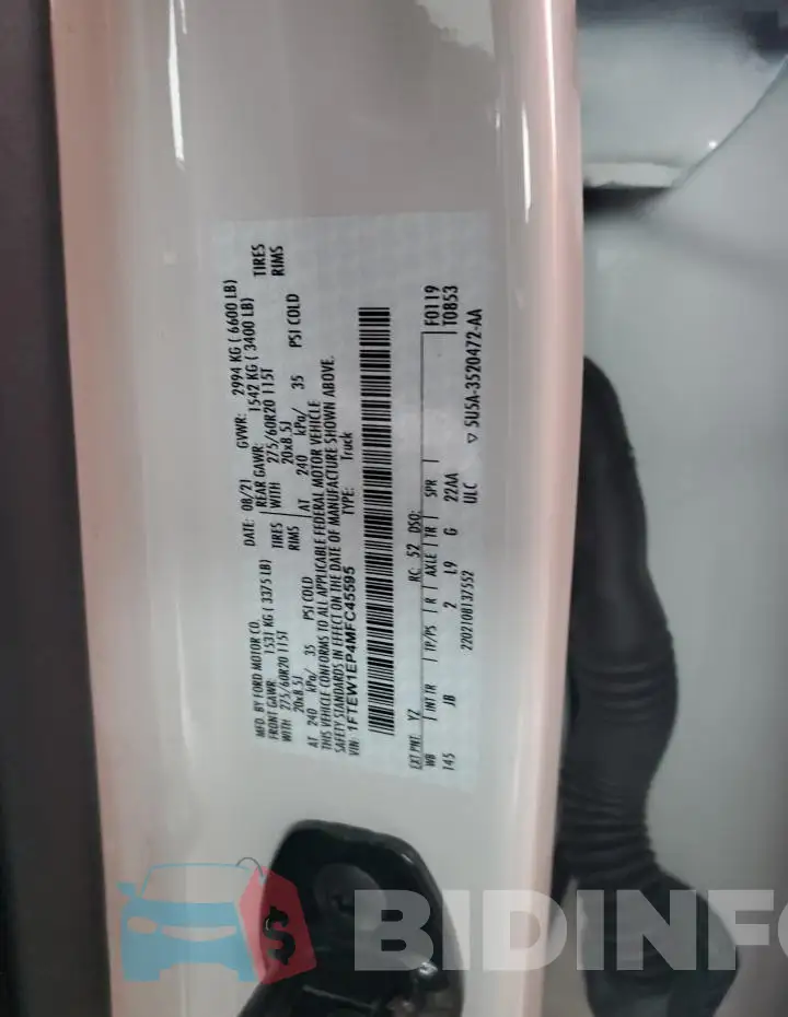 1FTEW1EP4MFC45595 Photo# 12