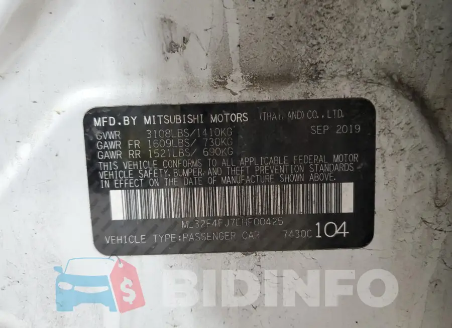ML32F4FJ7LHF00425 Photo# 12