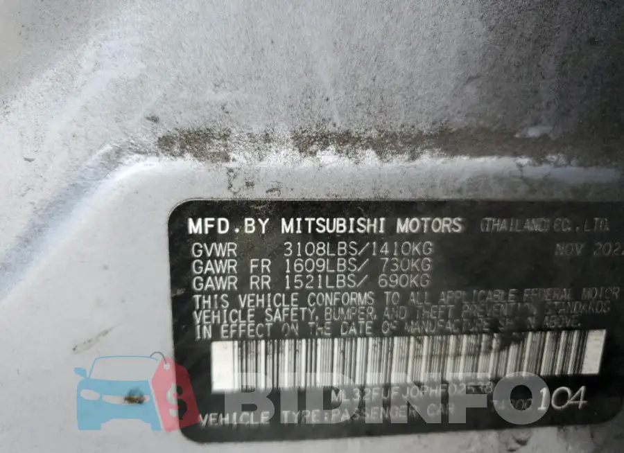 ML32FUFJ0PHF02538 Photo# 13