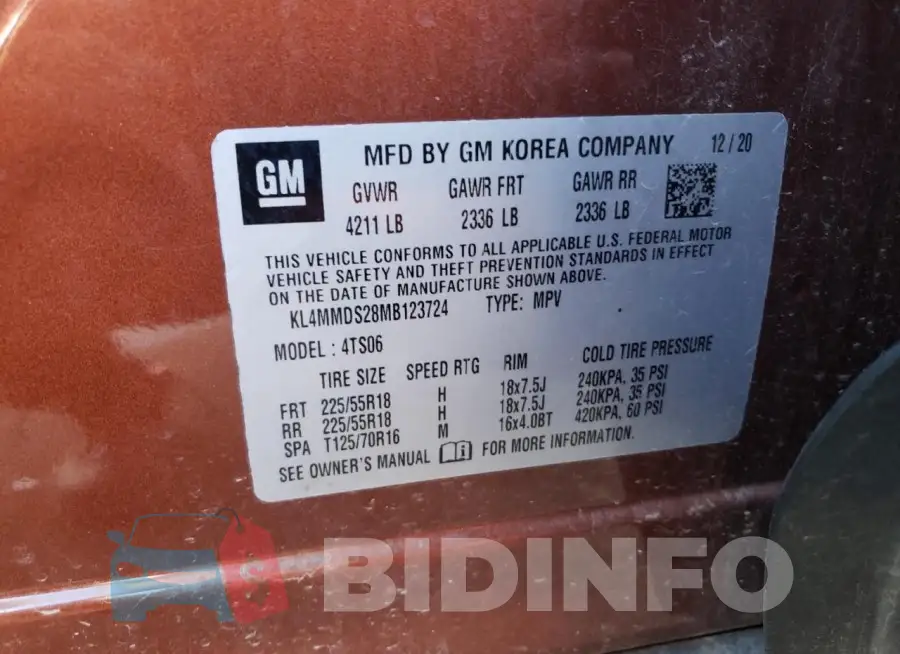 KL4MMDS28MB123724 Photo# 14