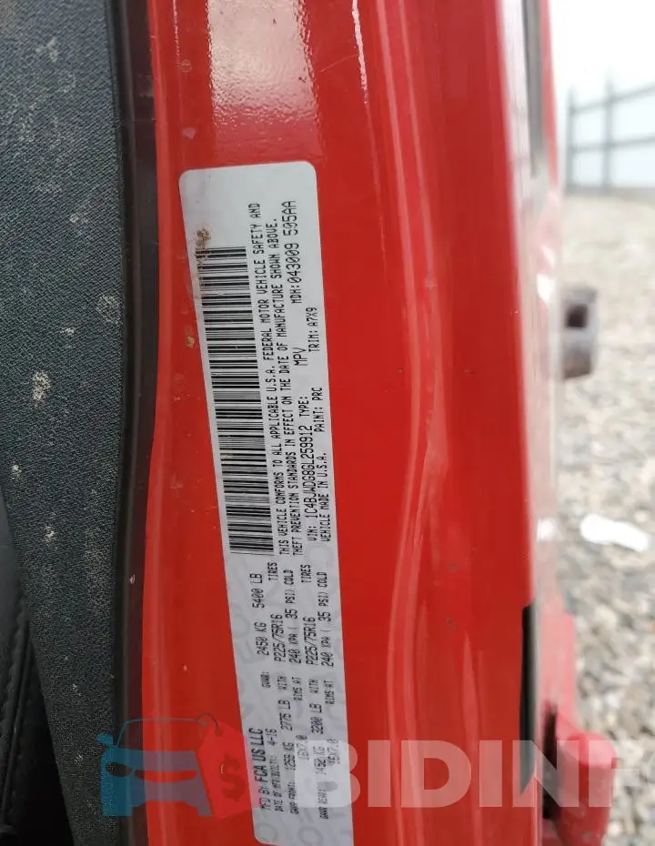 1C4BJWDG8GL259912 Photo# 13