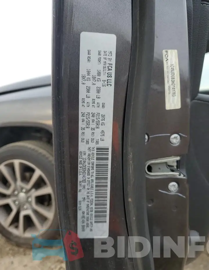 1C4NJDEB3HD141783 Photo# 14