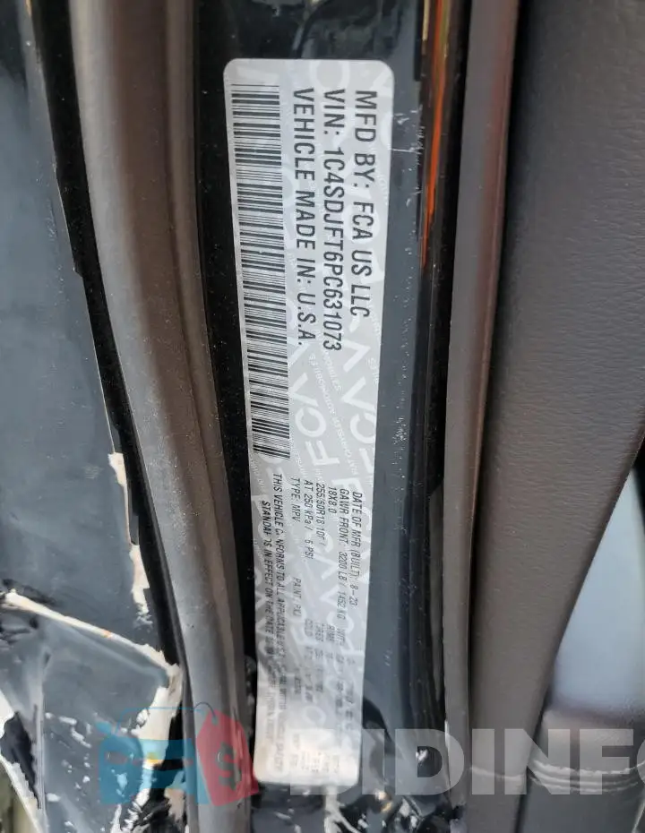 1C4SDJFT6PC631073 Photo# 14