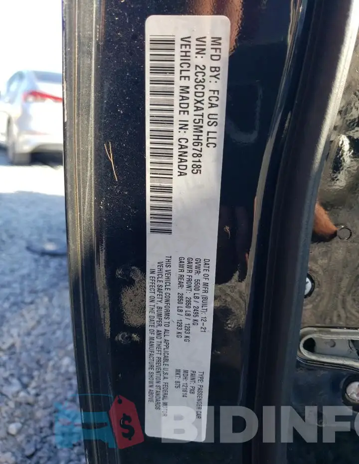 2C3CDXAT5MH678185 Photo# 13