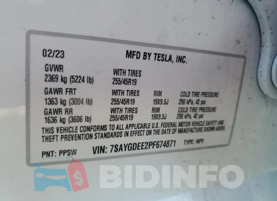 7SAYGDEE2PF674871 Photo# 12