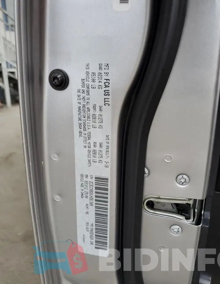 2C3CCABG9JH261505 Photo# 13