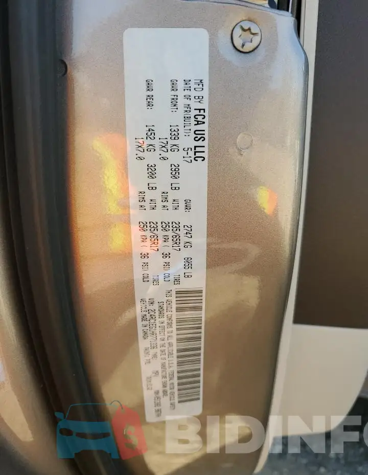 2C4RC1EG1HR771336 Photo# 14