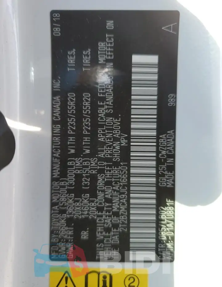 2T2BZMCA9JC166501 Photo# 13