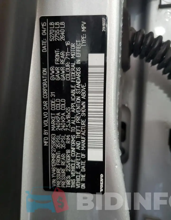 YV4612RM8F2759563 Photo# 13