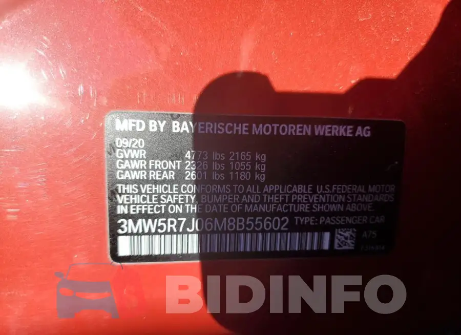 3MW5R7J06M8B55602 Photo# 12