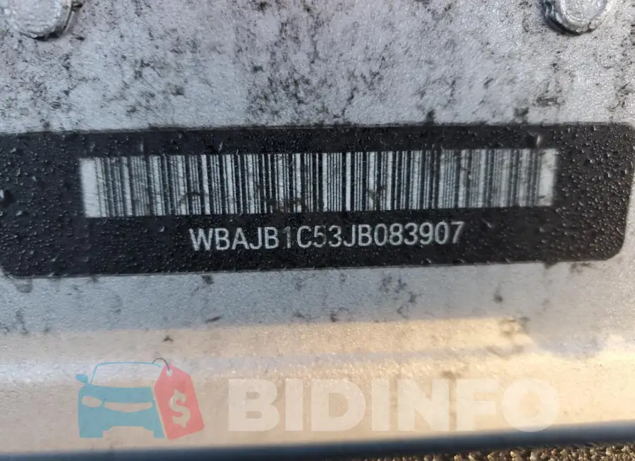WBAJB1C53JB083907 Photo# 12