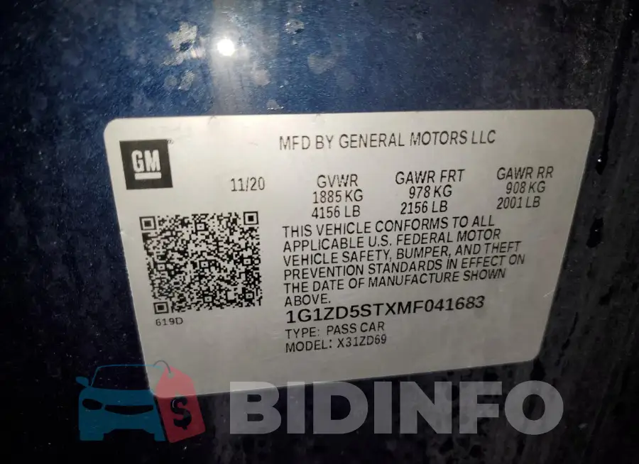 1G1ZD5STXMF041683 Photo# 12