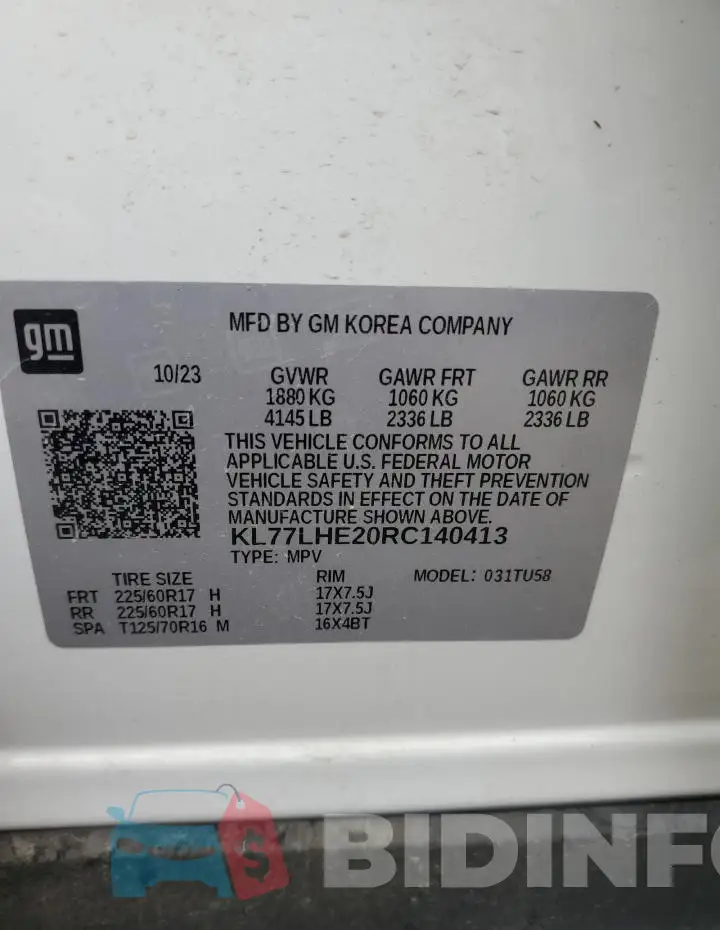 KL77LHE20RC140413 Photo# 12