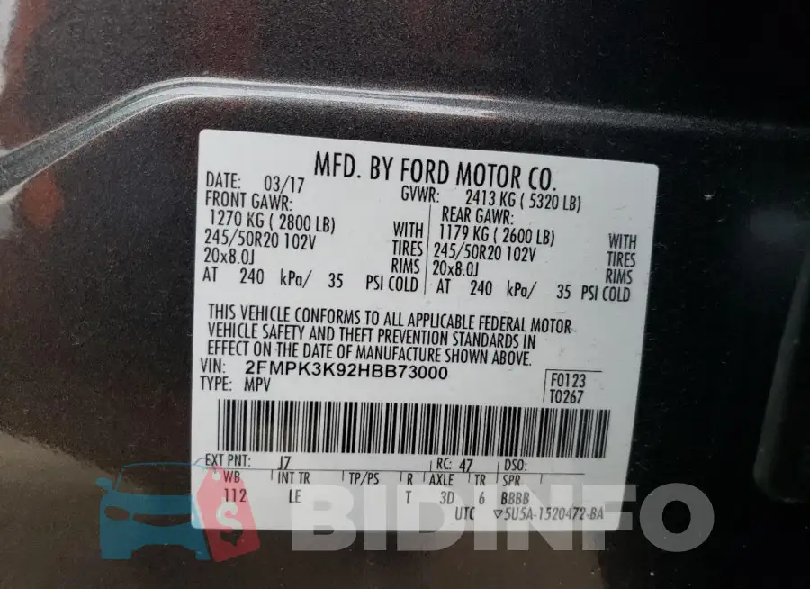 2FMPK3K92HBB73000 Photo# 14