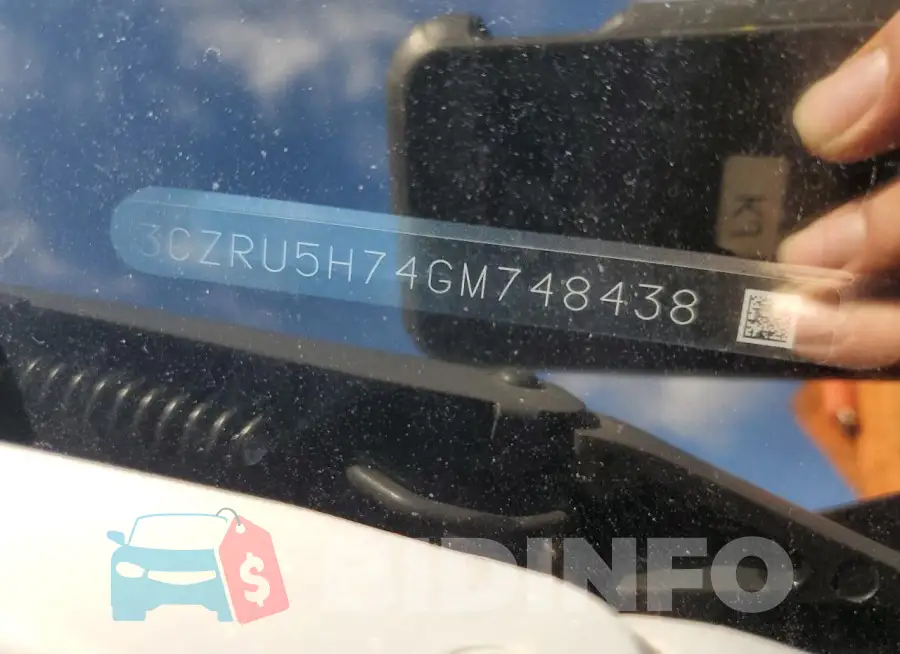 3CZRU5H74GM748438 Photo# 13