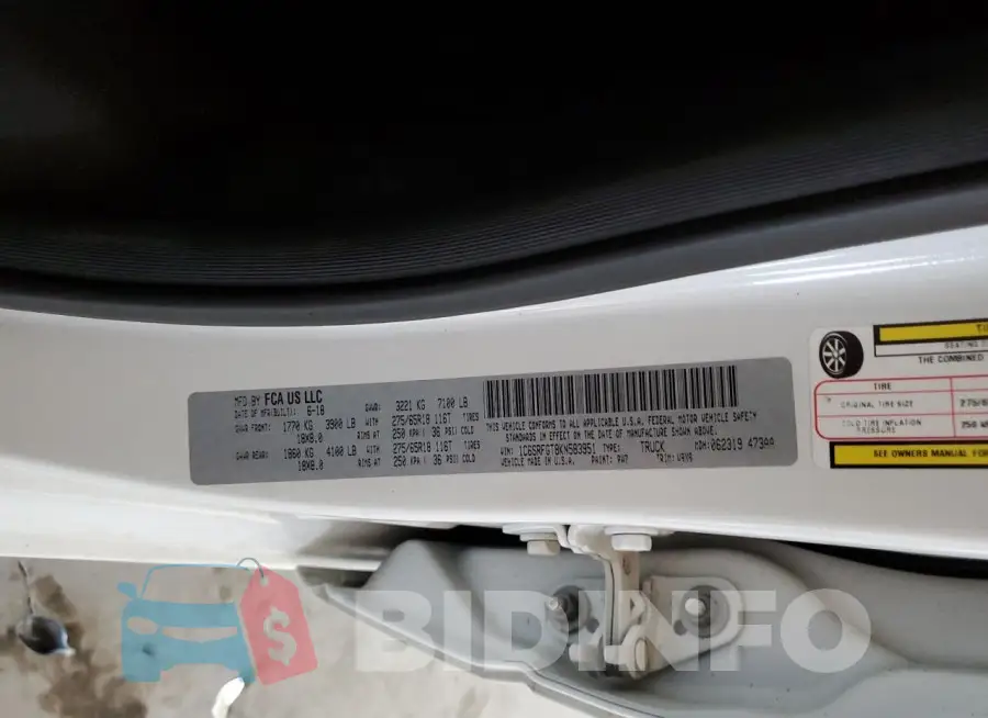 1C6SRFGT8KN583951 Photo# 13