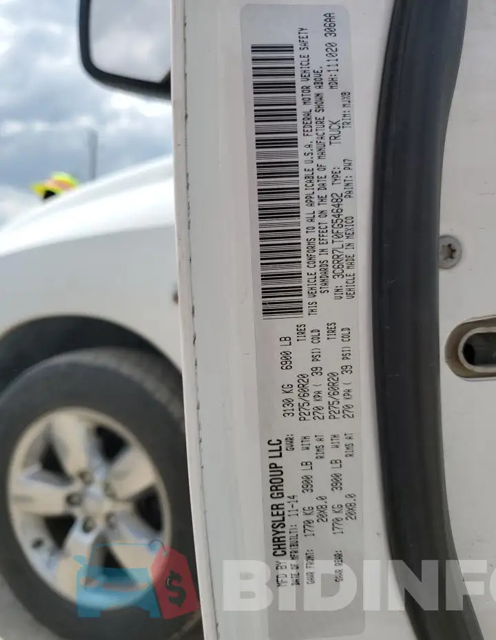 3C6RR7LT0FG546482 Photo# 10