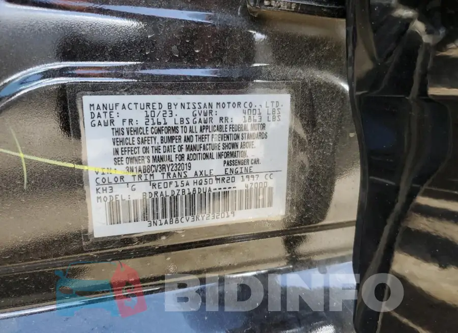 3N1AB8CV3RY232019 Photo# 12
