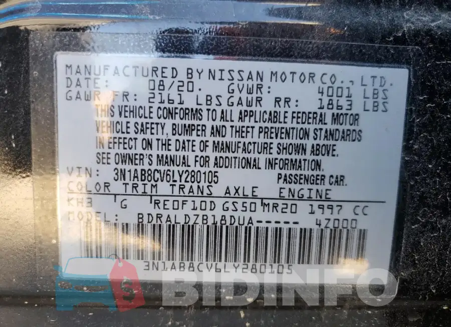 3N1AB8CV6LY280105 Photo# 12