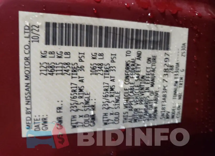 5N1BT3AB3PC738297 Photo# 12