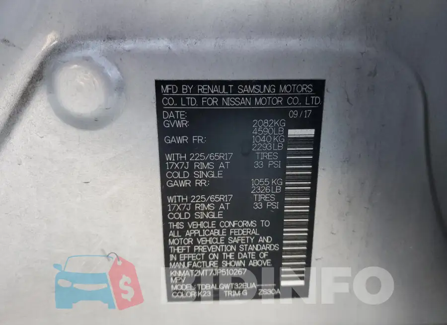 KNMAT2MT7JP510267 Photo# 13