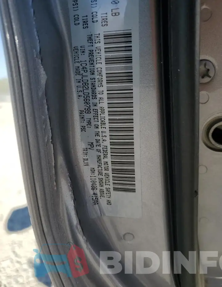 1C4PJLDB2LD560799 Photo# 12