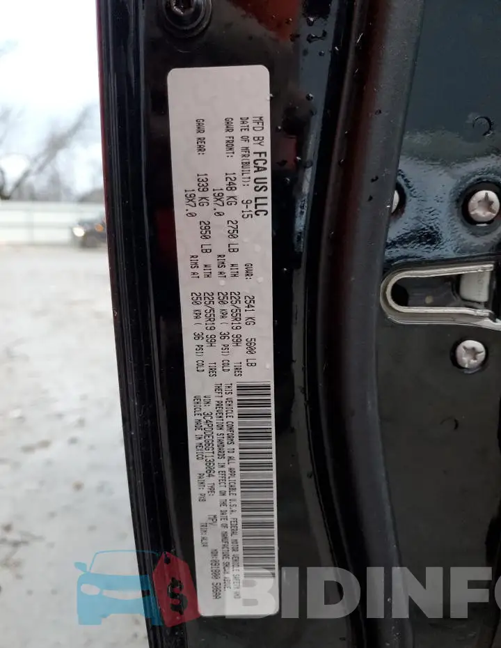 3C4PDDEG6GT136064 Photo# 13