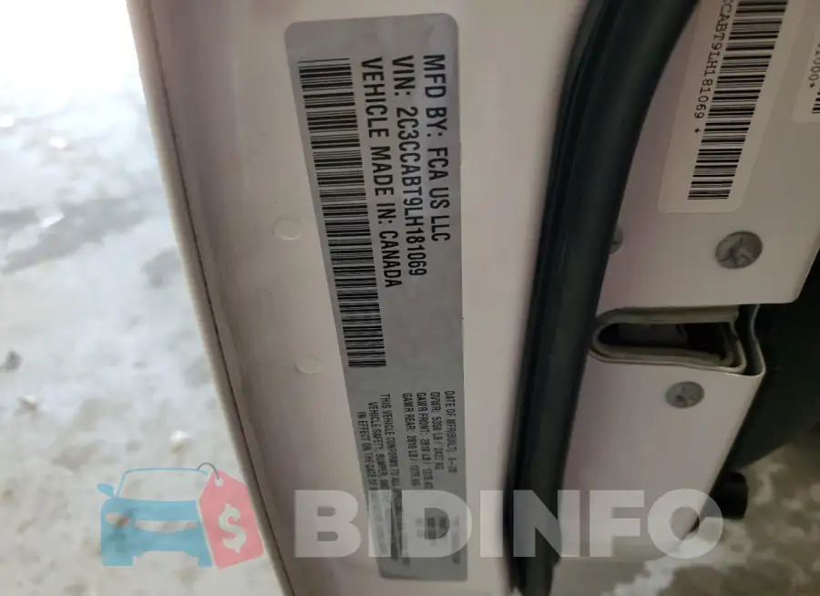 2C3CCABT9LH181069 Photo# 12