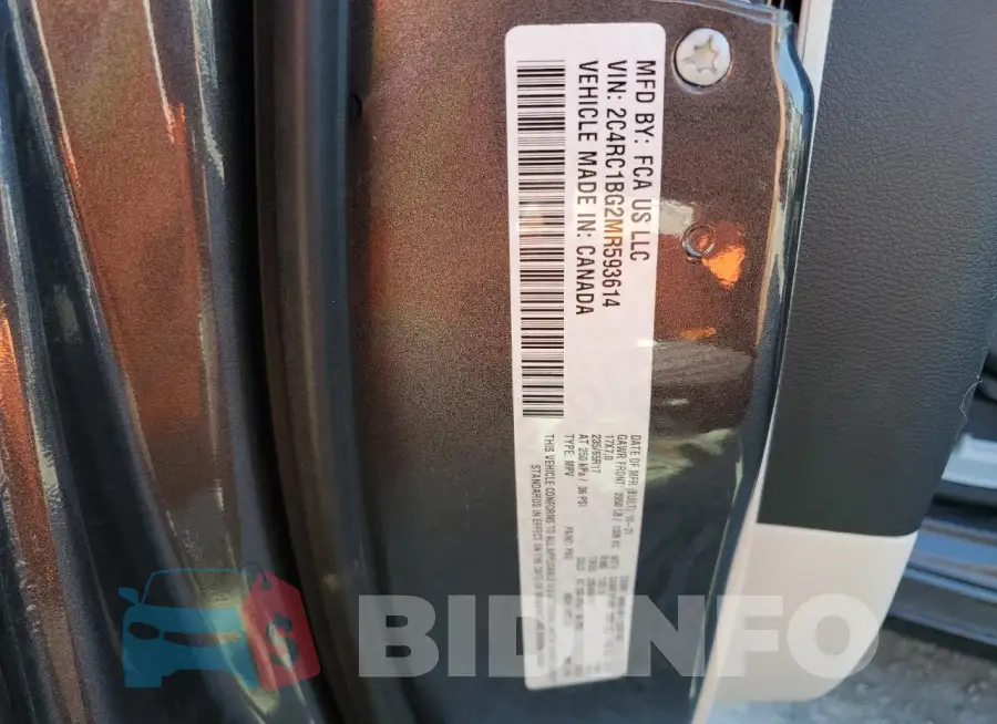 2C4RC1BG2MR593614 Photo# 13