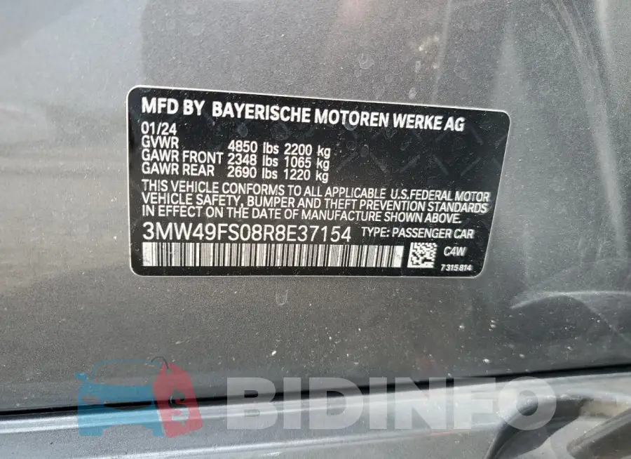 3MW49FS08R8E37154 Photo# 12