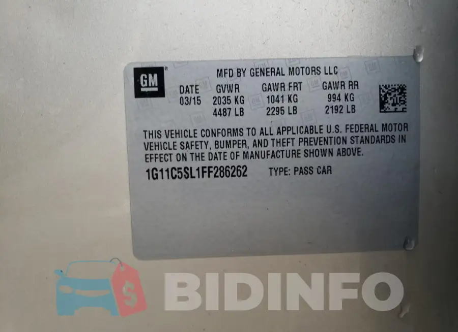 1G11C5SL1FF286262 Photo# 12