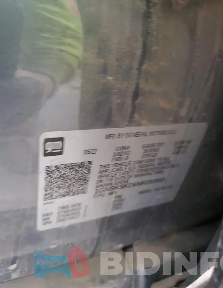 1GNSKSKD6NR292665 Photo# 13
