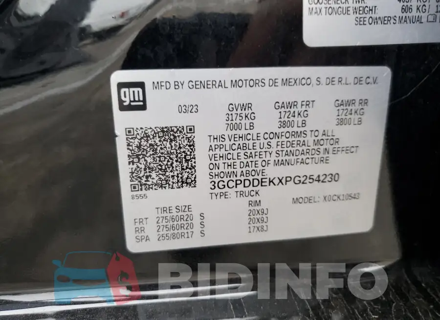3GCPDDEKXPG254230 Photo# 12
